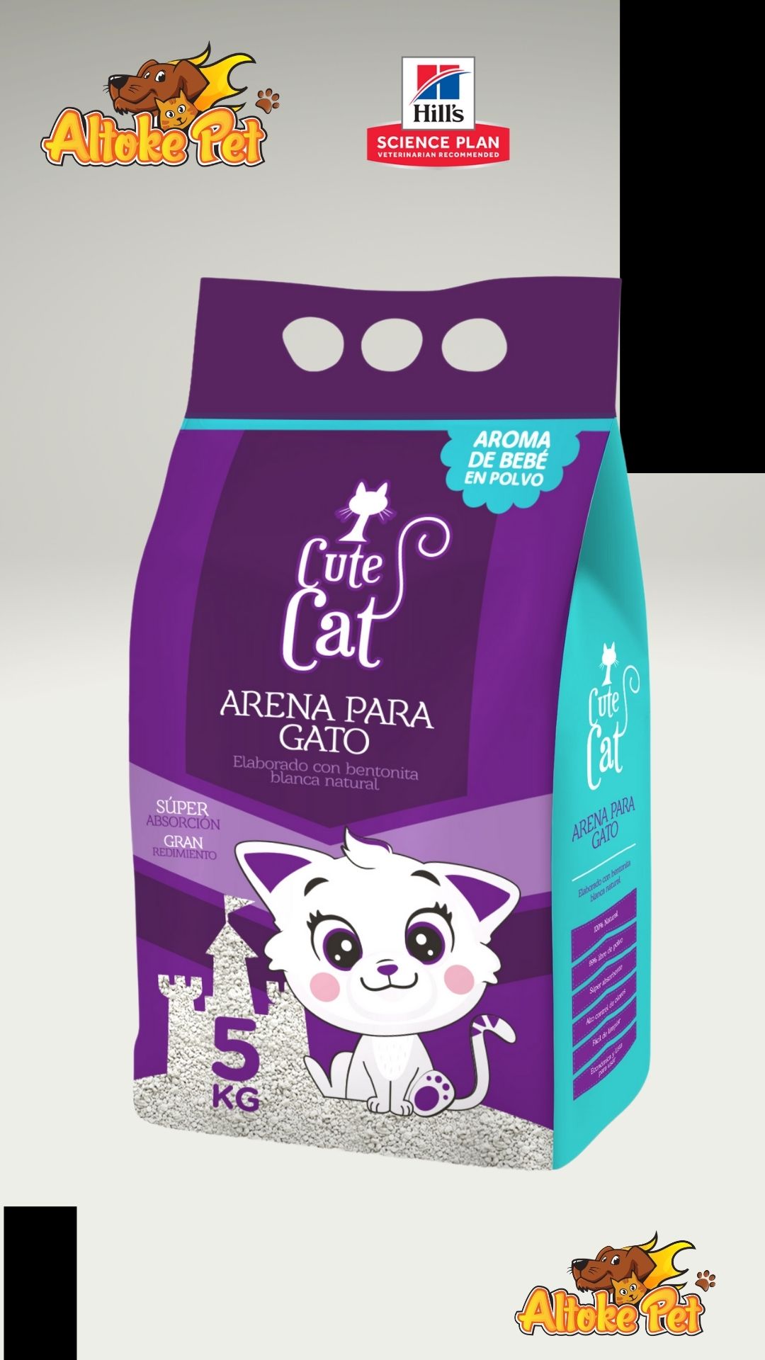 Arena Cute Cat 5 - 10 Kg