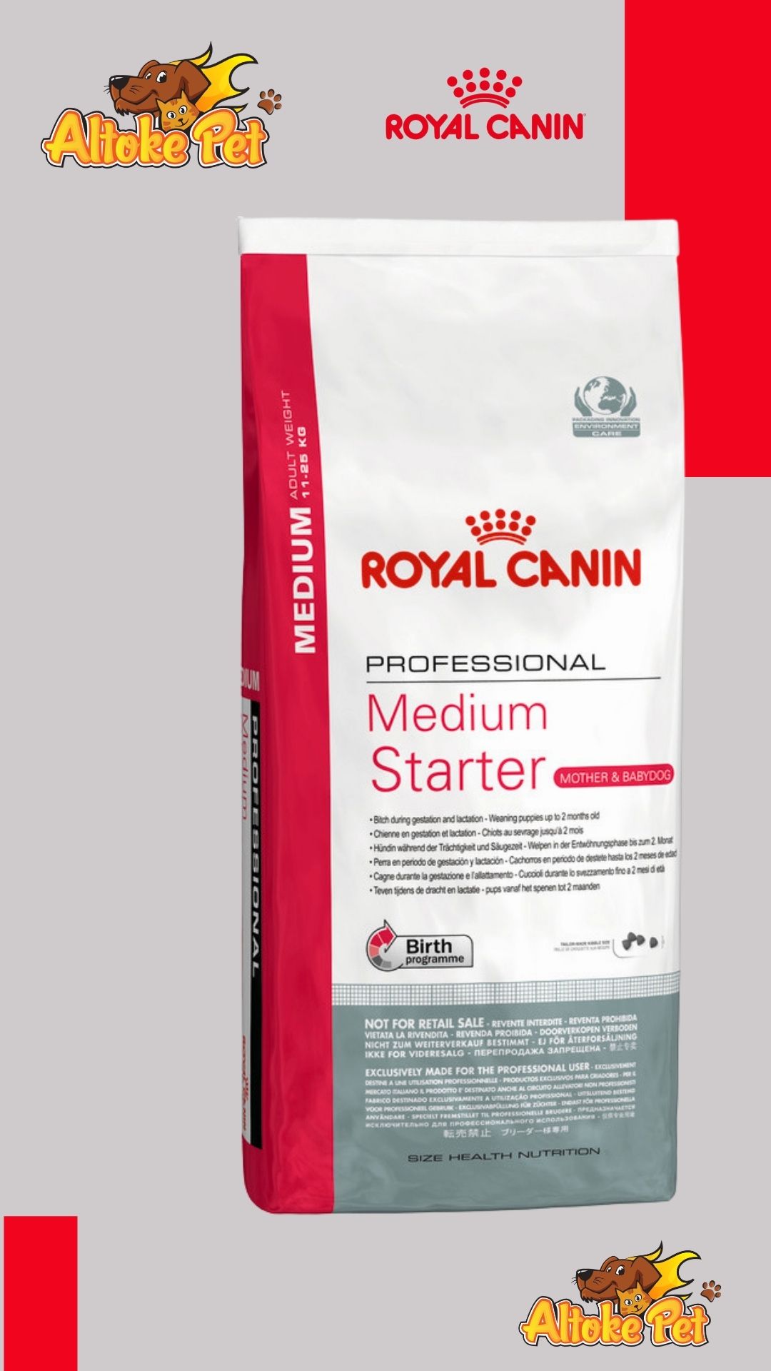 Royal Canin Pro Medium Starter 16 Kg