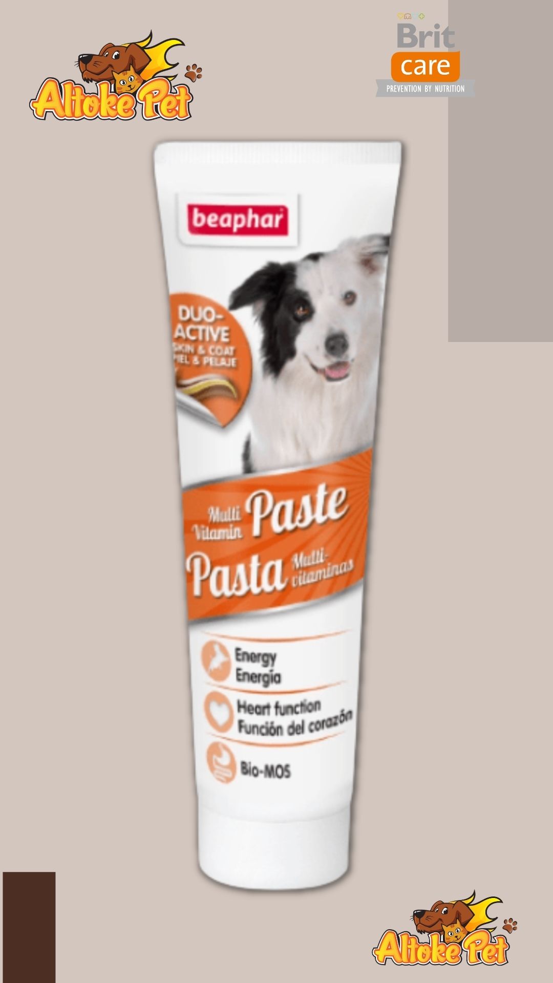 Altoke Pet - Beaphar Pasta Multi-Vitaminas Perro