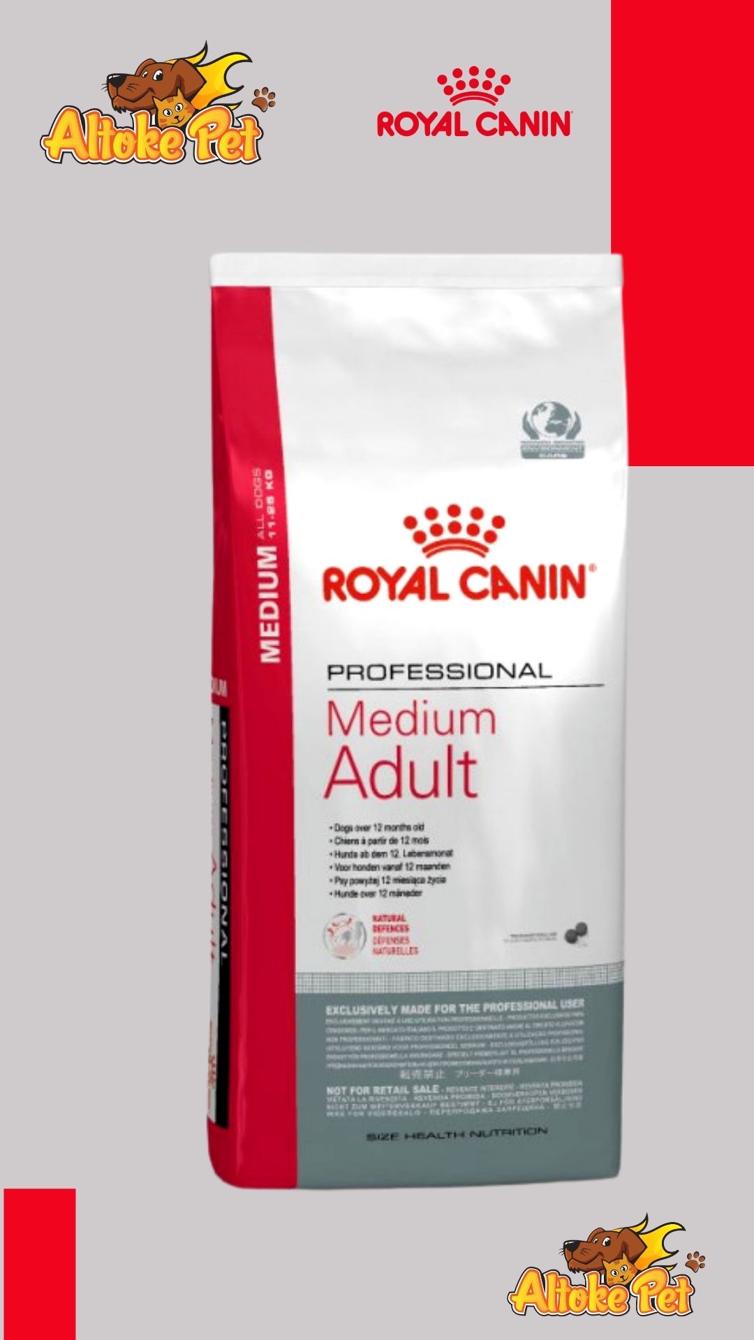 Royal Canin Pro Medium Adulto 16 Kg