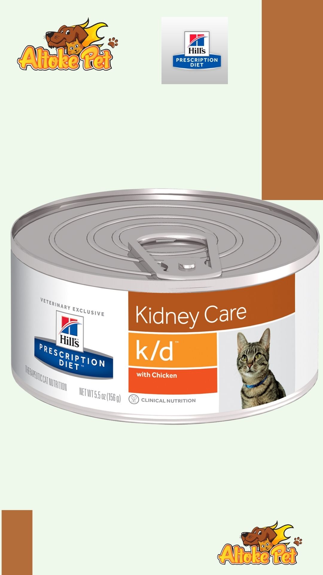 Altoke Pet - Hill’s PD Kidney Care k_d Feline Lata