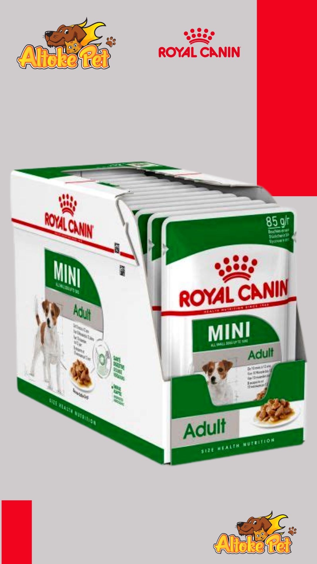 Altoke Pet - Royal Canin Alimento Húmedo Mini adulto