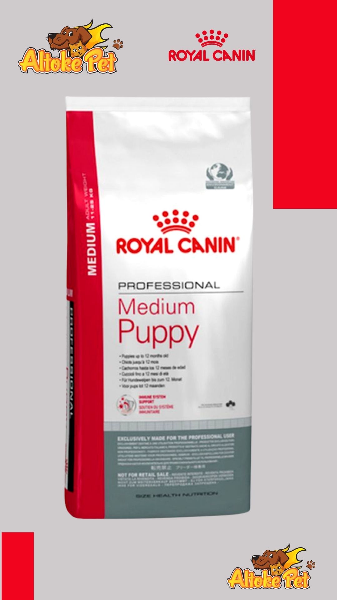 Altoke Pet - Royal Canin Pro Medium Puppy