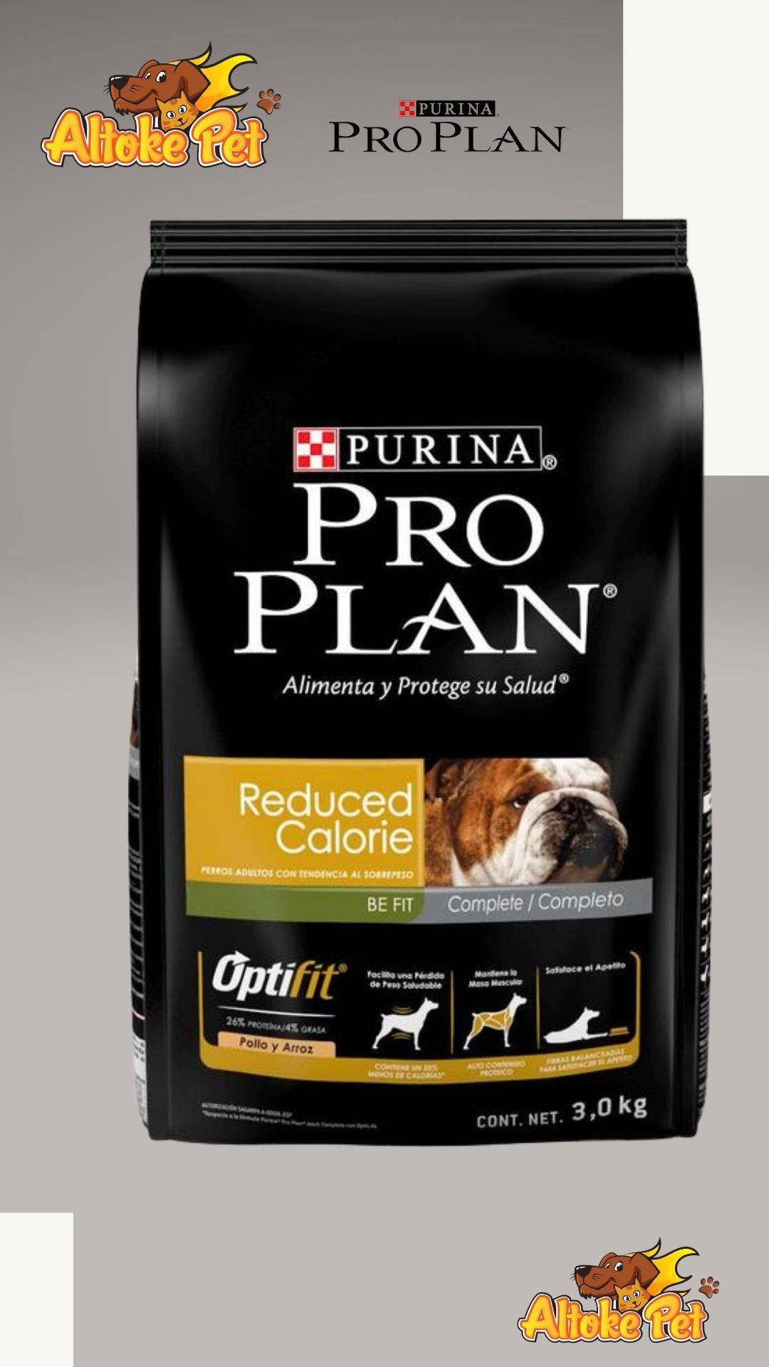 Proplan Reduced Calorie Dog Raza Pequeña 3 Kg